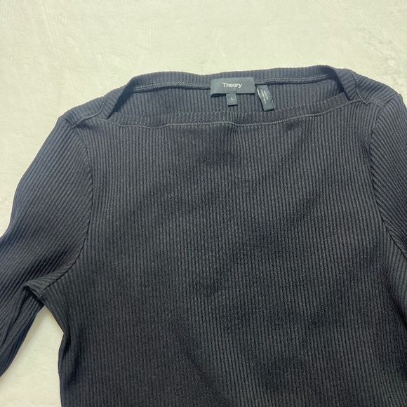 Theory Women’s Black Long Sleeved Sweater - Picture 3 of 5